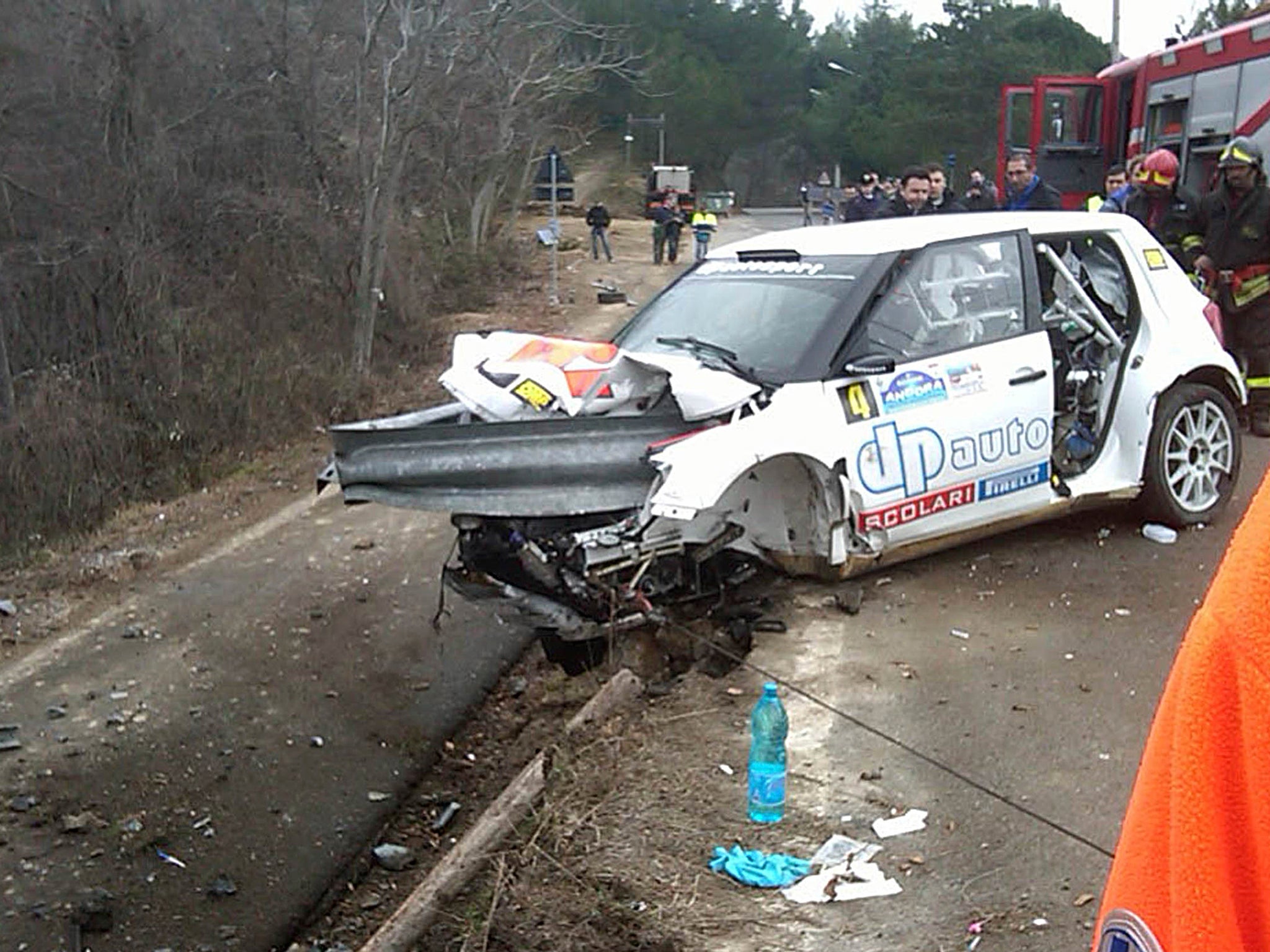 Kubica suffered career-altering injuries in a 2011 rally crash in Italy