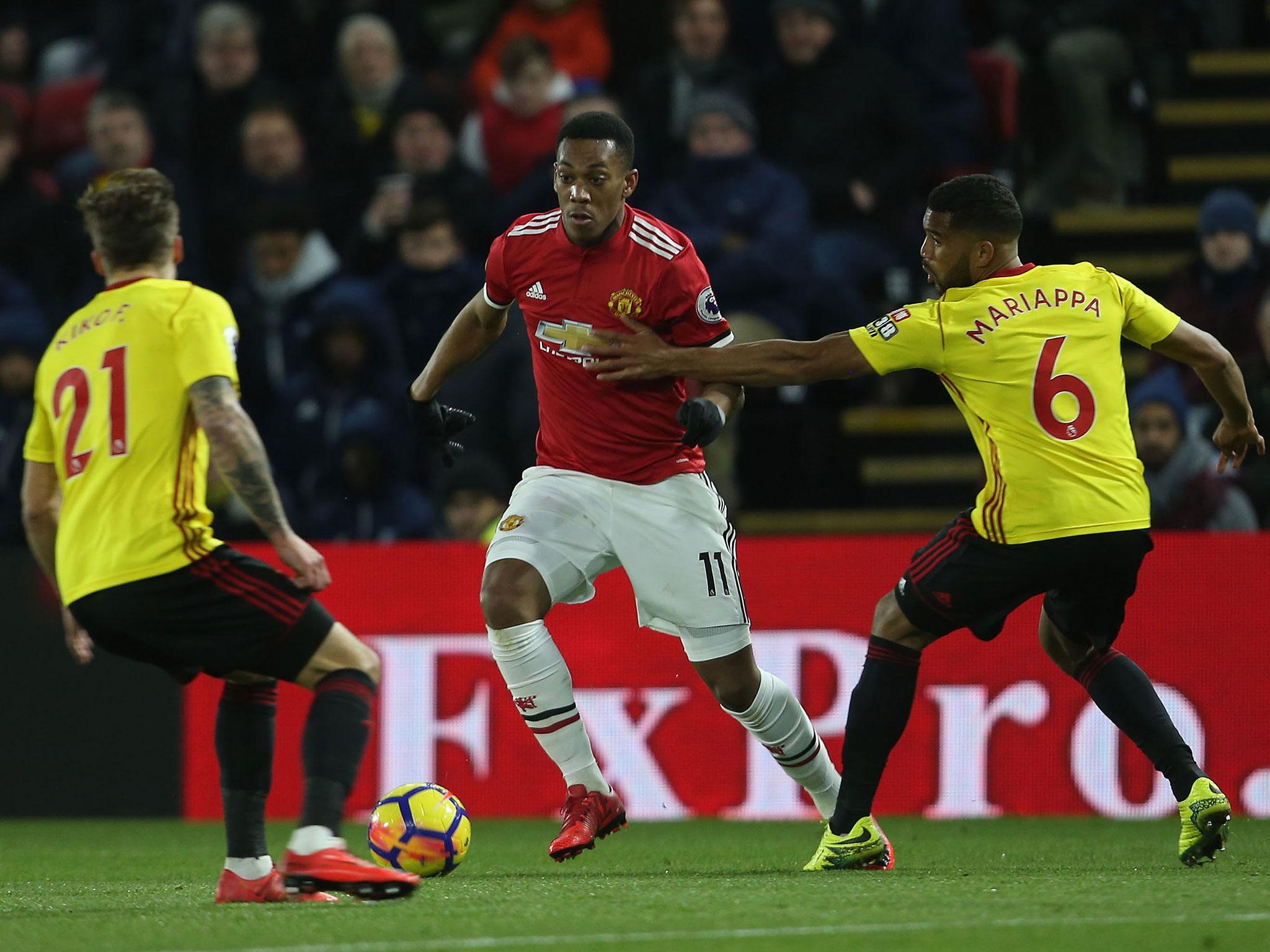 In form Martial has now started four successive games for United (Getty)