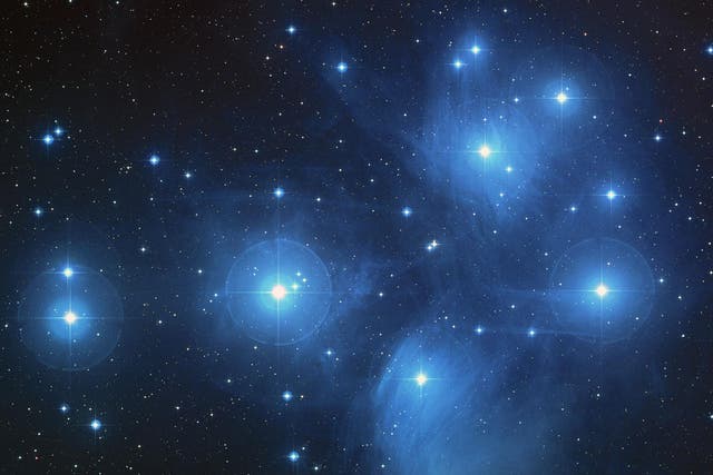 The Pleiades (Seven Sisters), are at their best this month, riding high in the southern sky