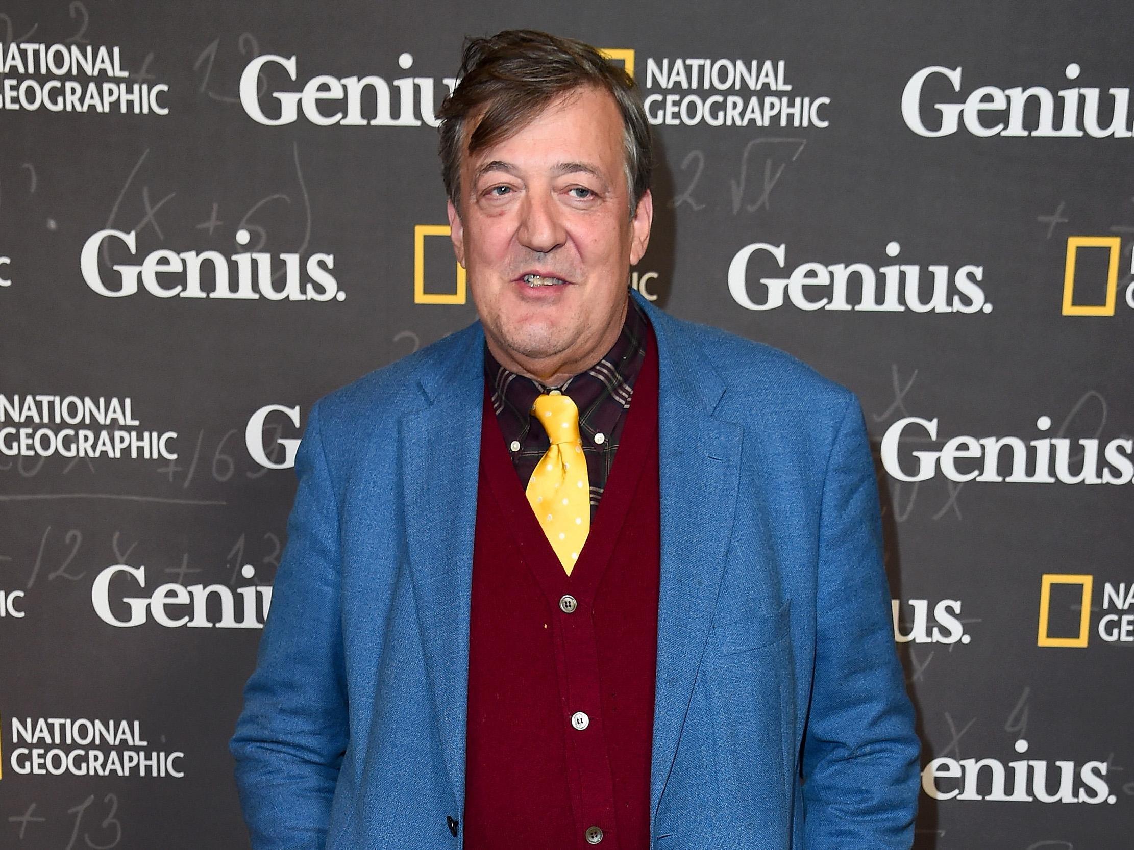 Stephen Fry gave the keynote speech at the Festival of Dangerous Ideas in Sydney, Australia