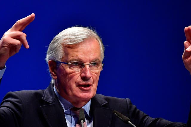 The EU negotiating side, led by Michel Barnier, calculates that by March 2019 the bloc’s collective spending commitment will be €580bn