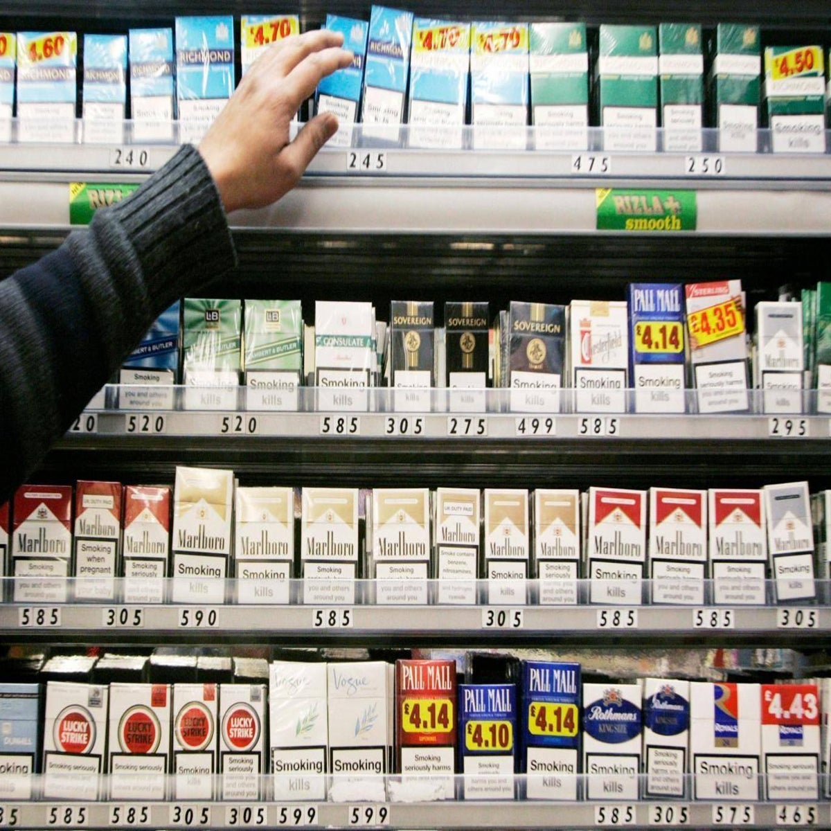 cigarette prices coop New York pharmacies to ban sales of cigarettes and tobacco products in 2019  | The Independent