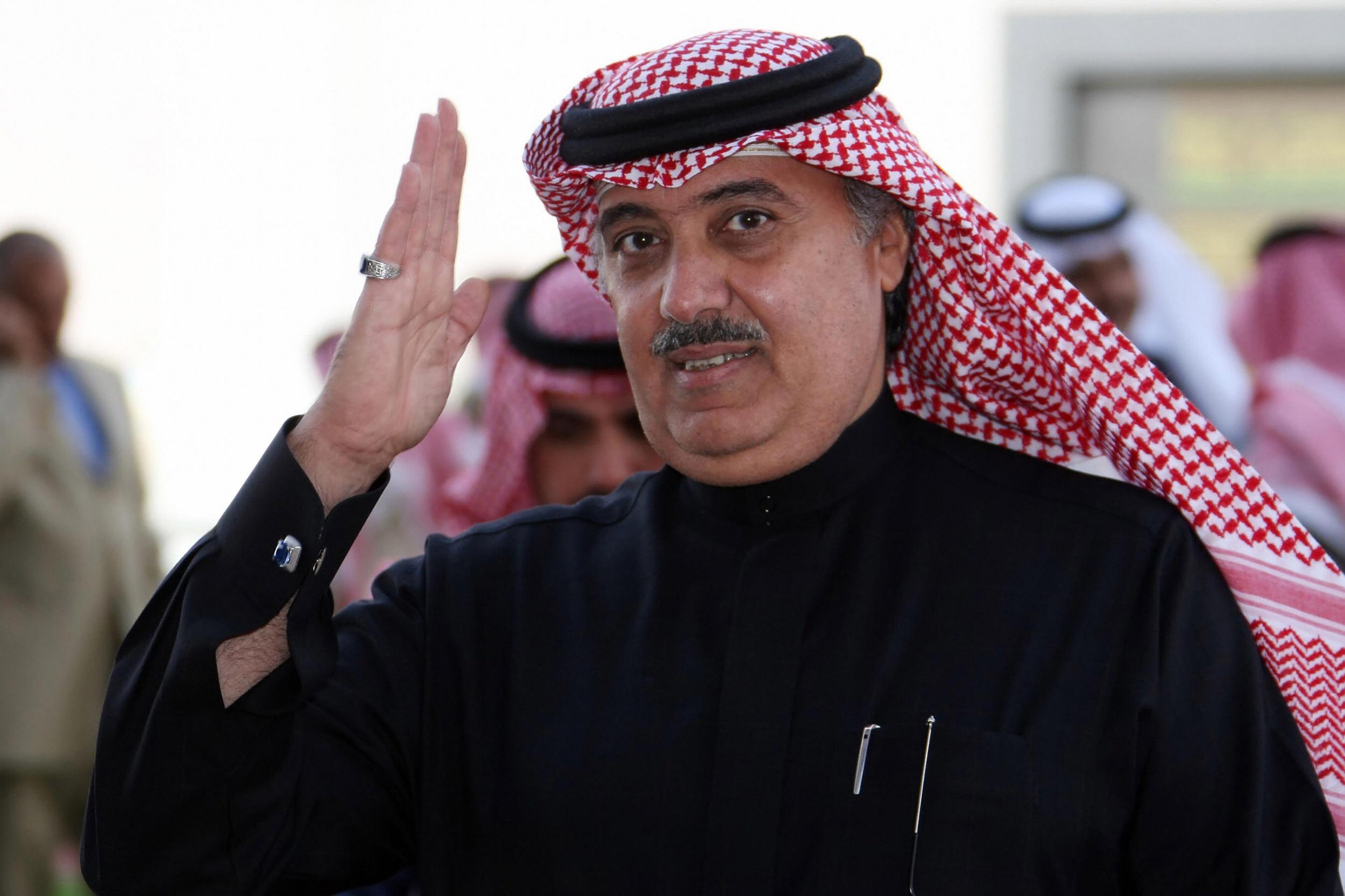 Prince Miteb bin Abdullah, son of the late Saudi King Abdullah, in 2008