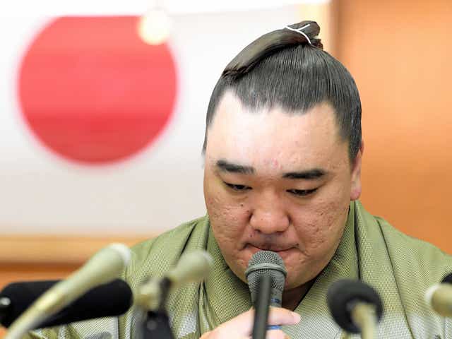 Harumafuji gave no details of the incident during his apology