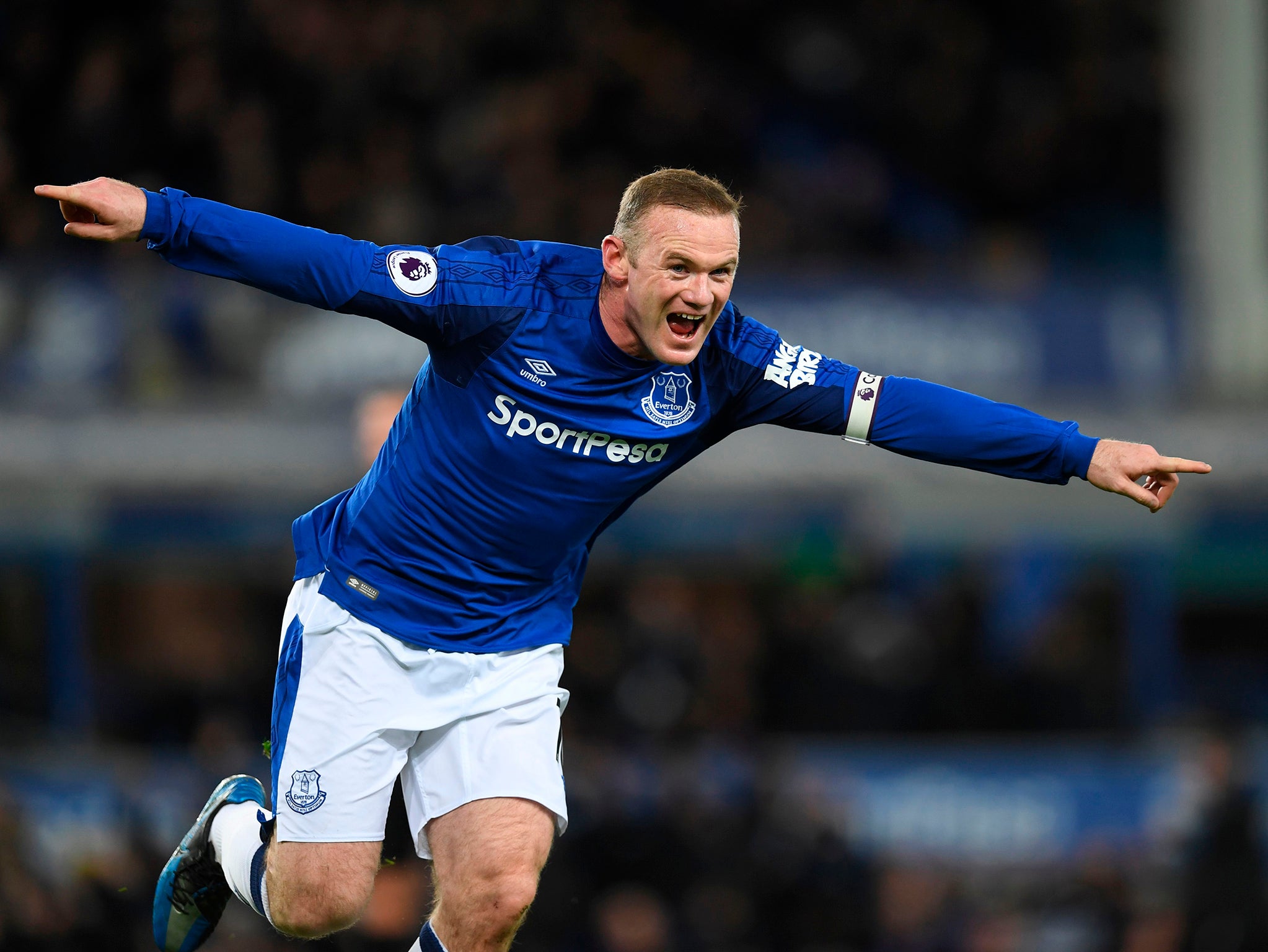 Rooney was sensational for the home team