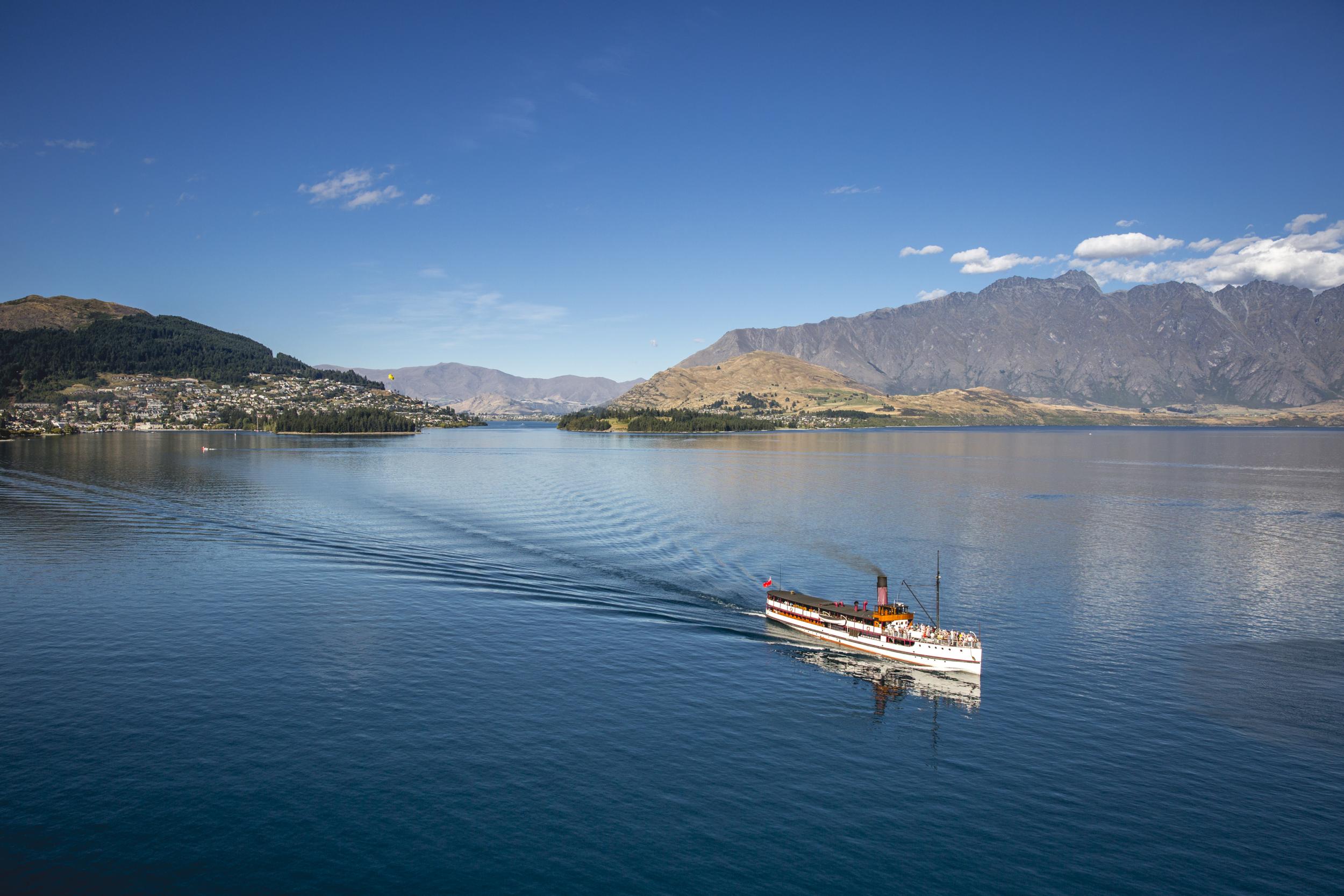 Earnslaw is the oldest coal-fired steamer in the southern hemisphere