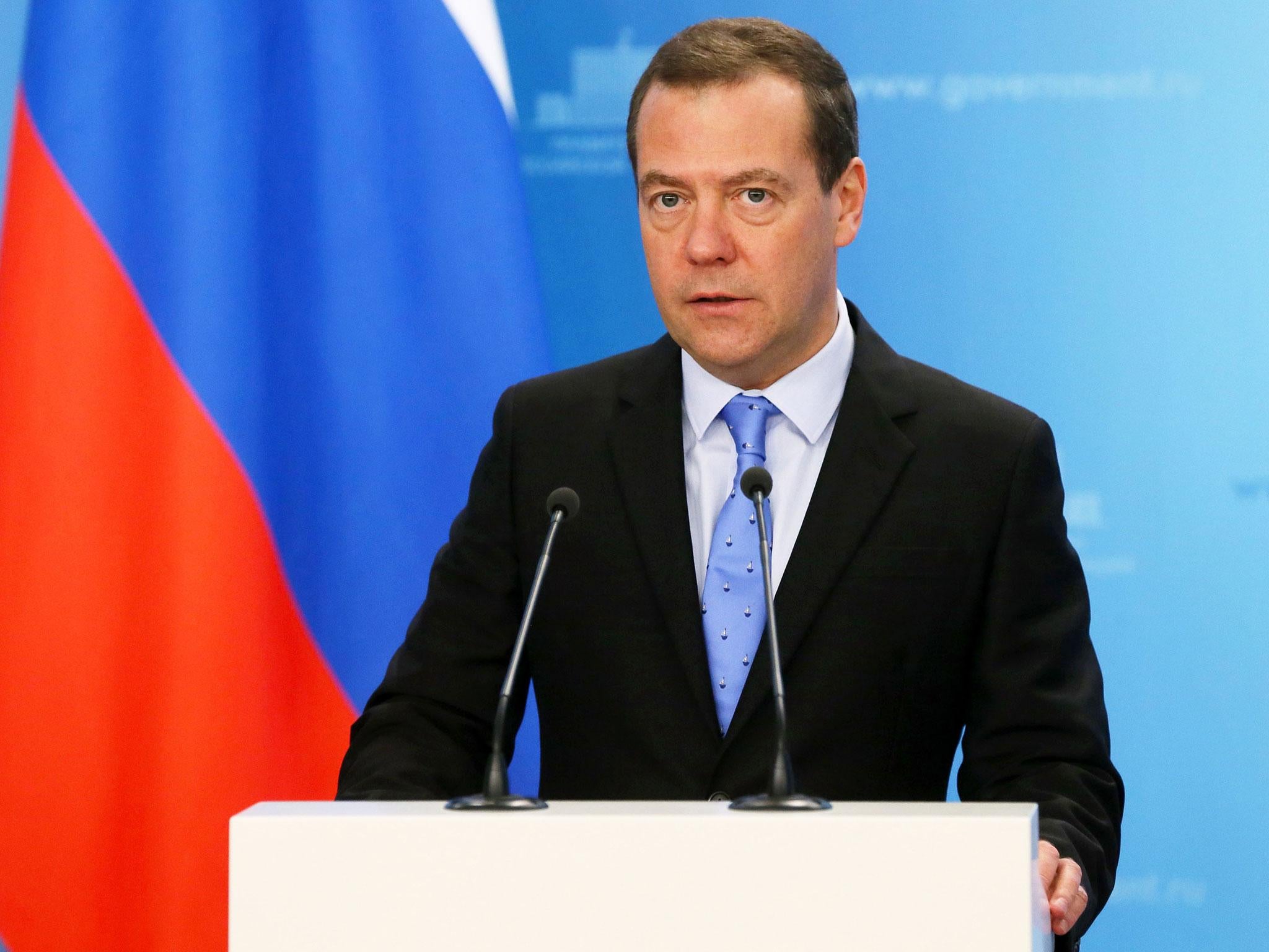 Russian Prime Minister Dmitry Medvedev called the allegations 'political manipulations'