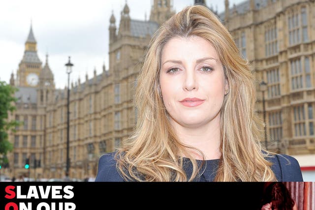 Ahead of the International Day for the Abolition of Slavery on Saturday, Penny Mordaunt says not enough is being done to tackle people-trafficking