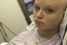 Woman forced to give birth to a cancerous mass