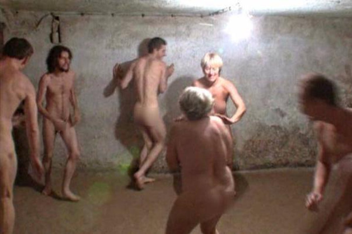 Nude Concentration Camp Sex - Artwork showing naked people playing tag in Nazi gas chamber condemned by  Jewish groups | The Independent | The Independent