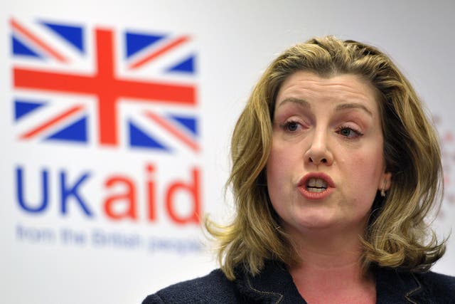 Penny Mordaunt has threatened to cut aid funding of charities in the wake of the scandal