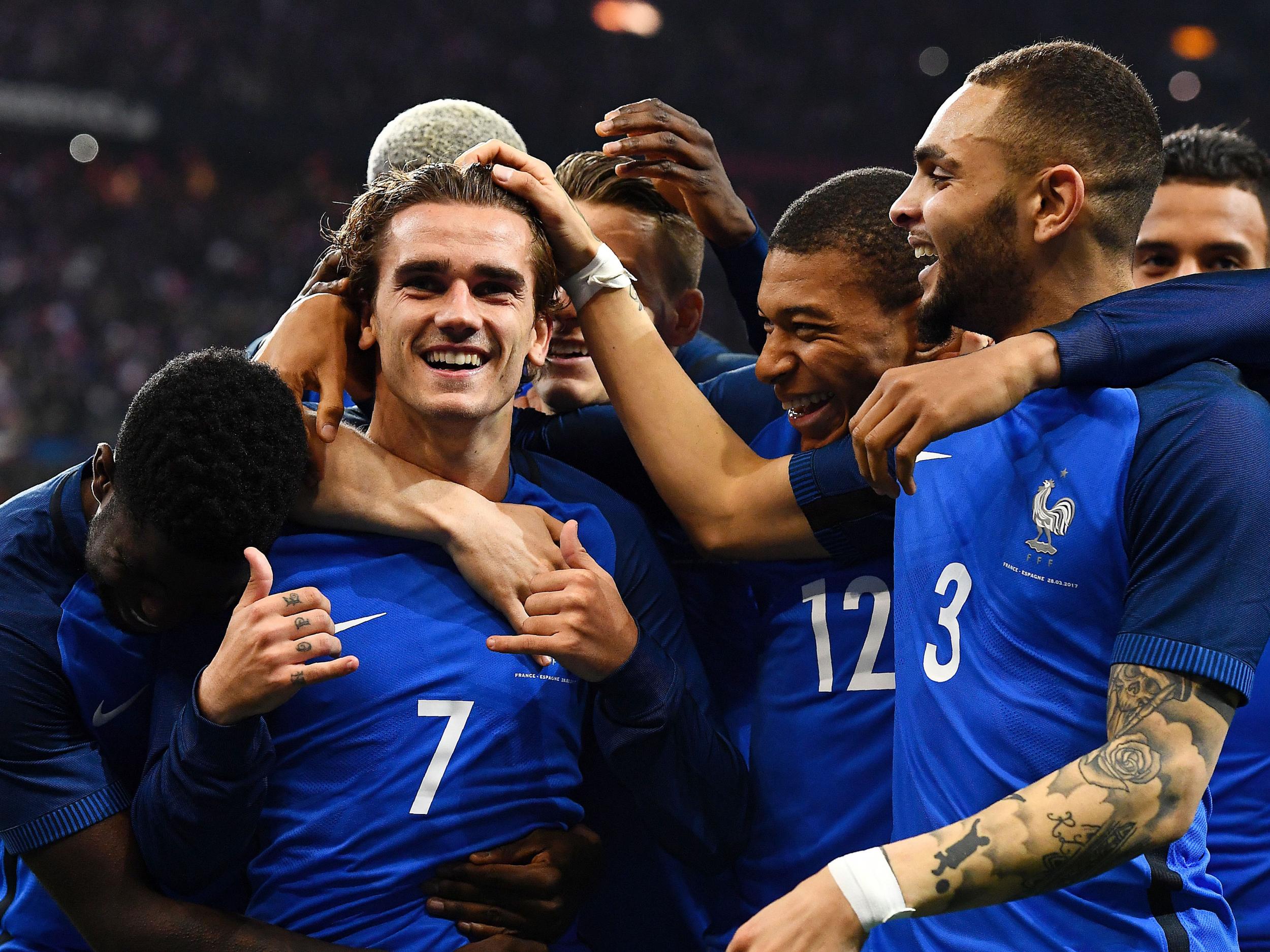 France have developed their style over a number of years on a larger scale