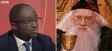 Tory MP appears to use Dumbledore’s lines on Question Time