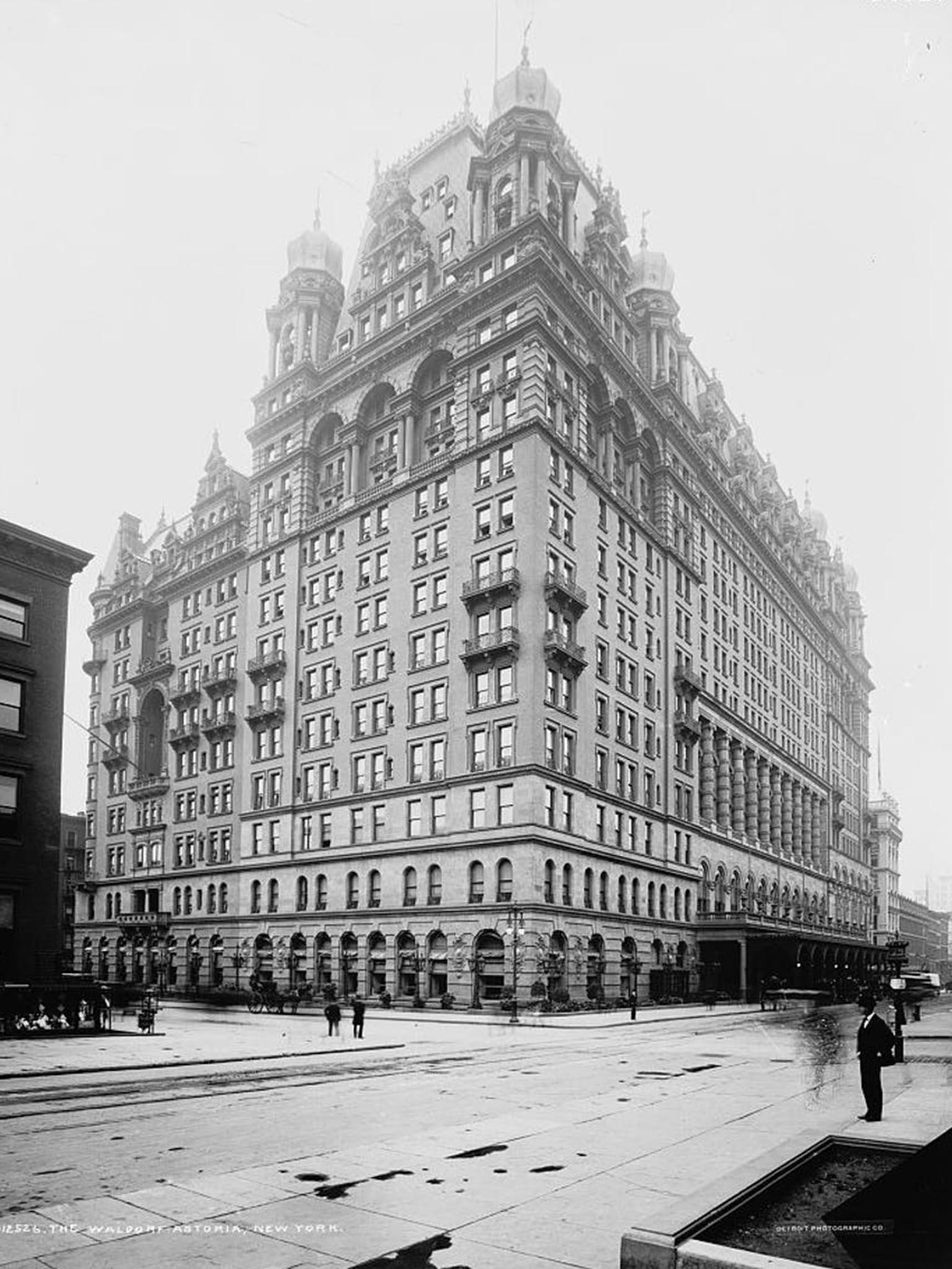 The original Waldorf-Astoria