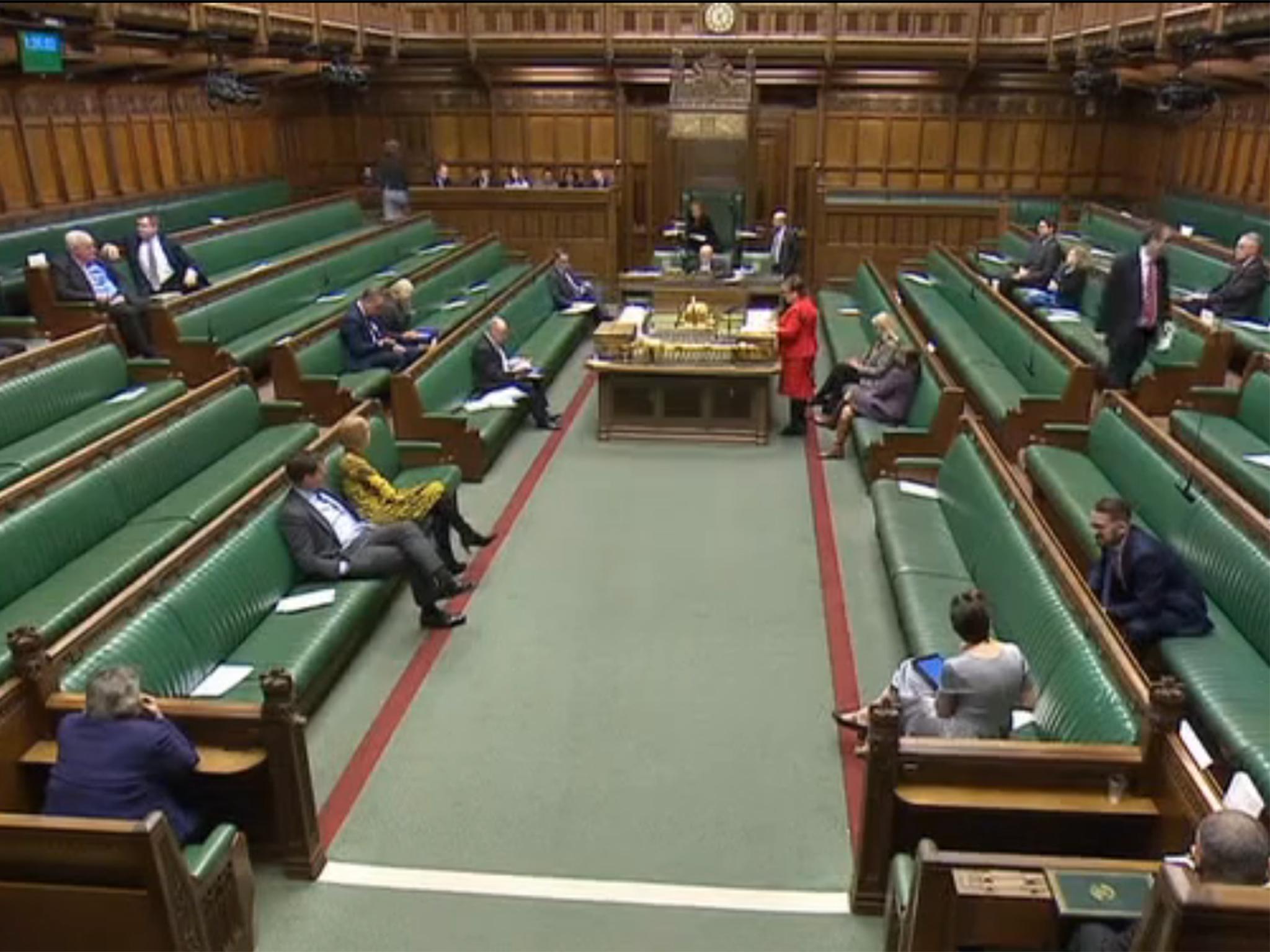 Only around 30 MPs attended the debate on the humanitarian crisis in Yemen