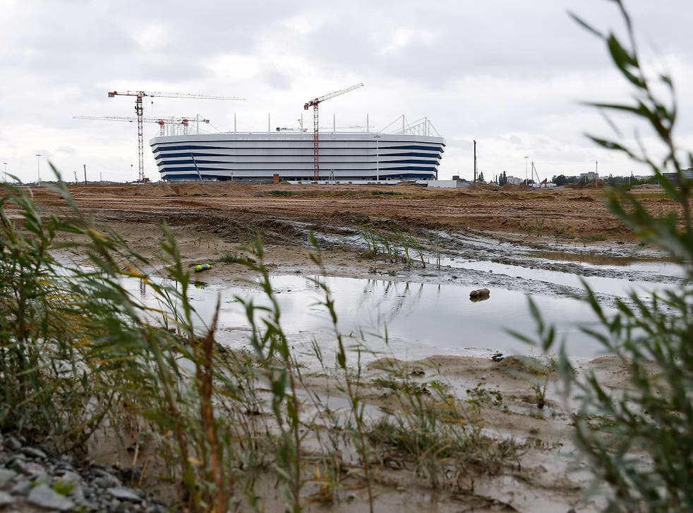 Kaliningrad Stadium is the smallest venue at the World Cup in Russia with a 35,000 capacity