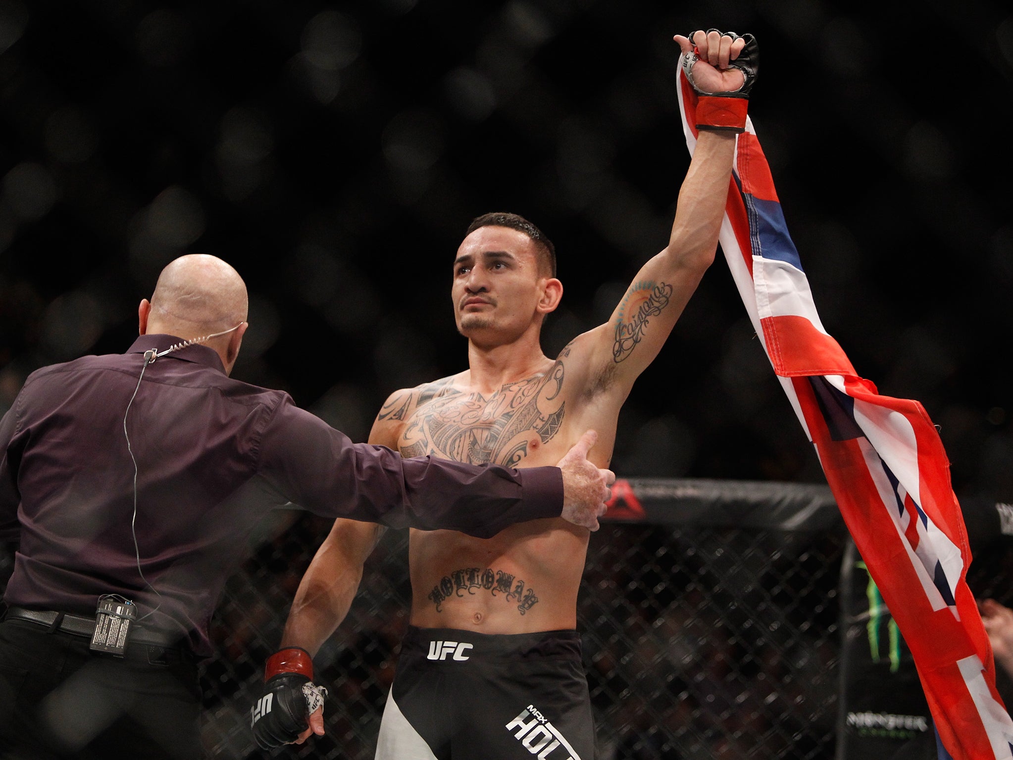 Holloway is riding an impressive 11-fight win streak