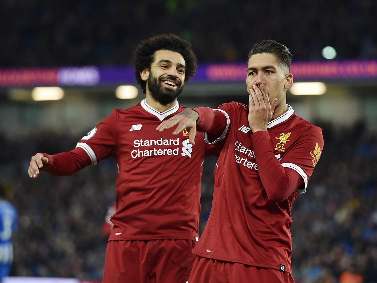 Com dois de Firmino, Liverpool reage, mas fica no empate com o Brighton -  Superesportes