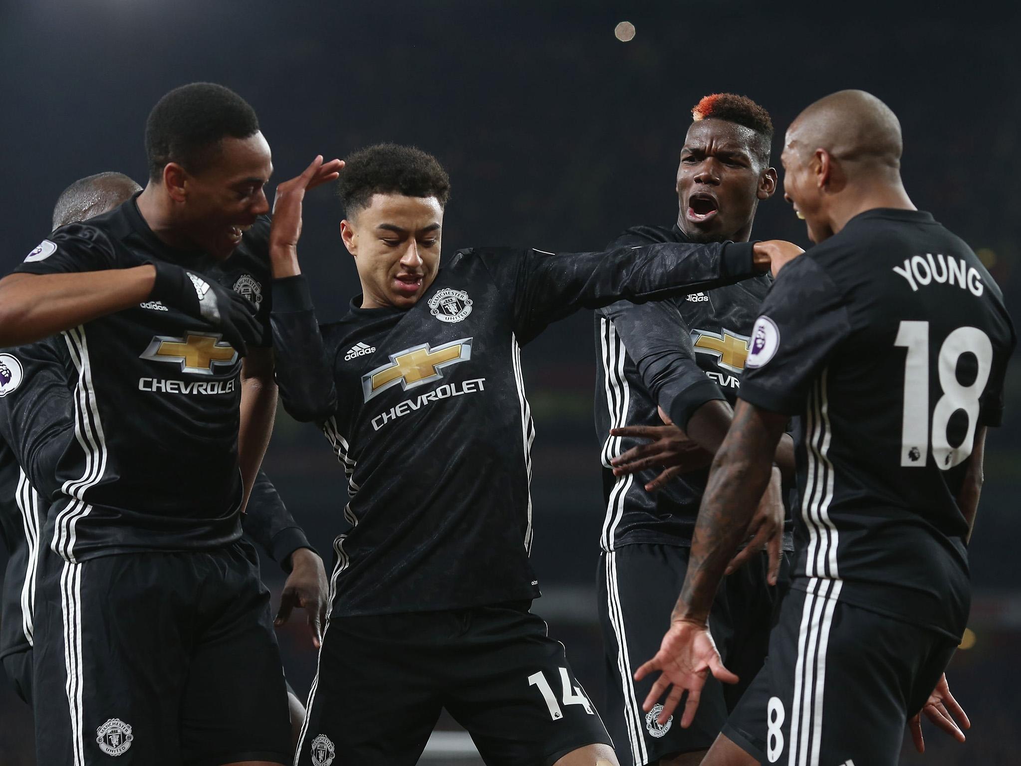 Lingard scored two in the thrilling win