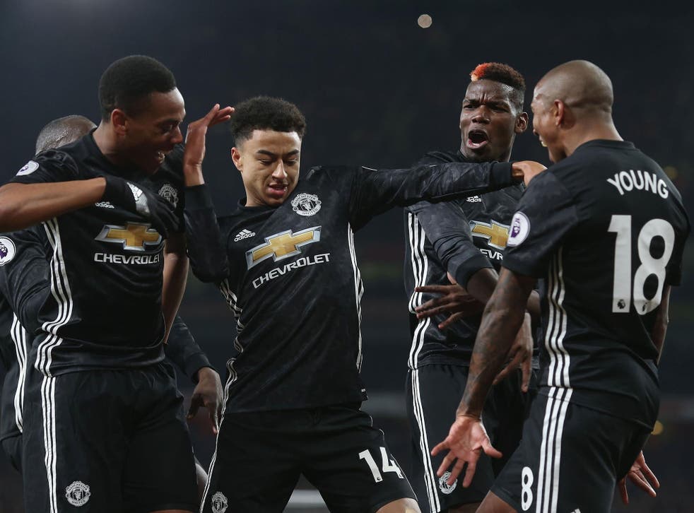 Jesse Lingard grabbed a brace at the Emirates