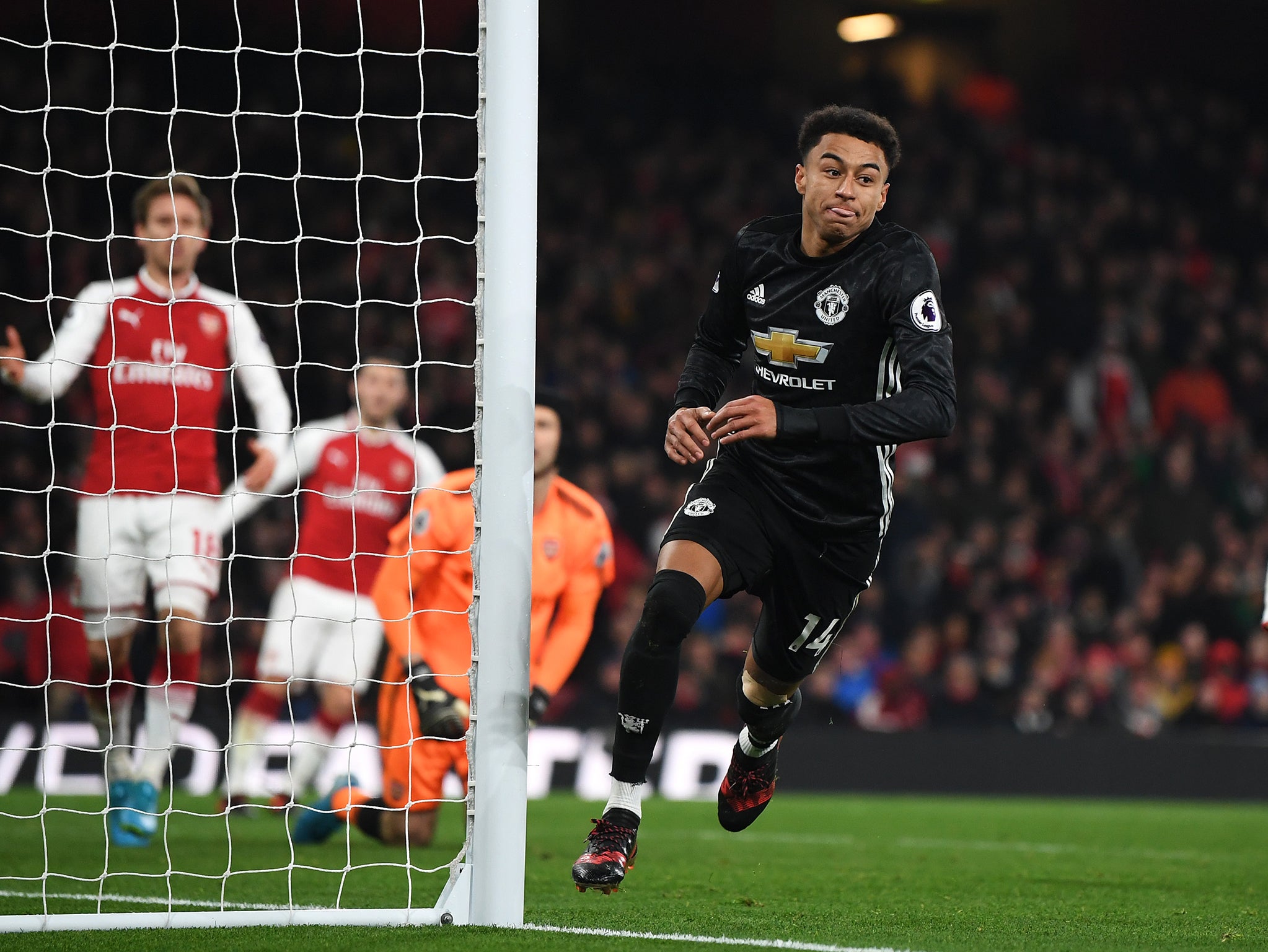 Jesse Lingard scored a brace as United won 3-1 away from home