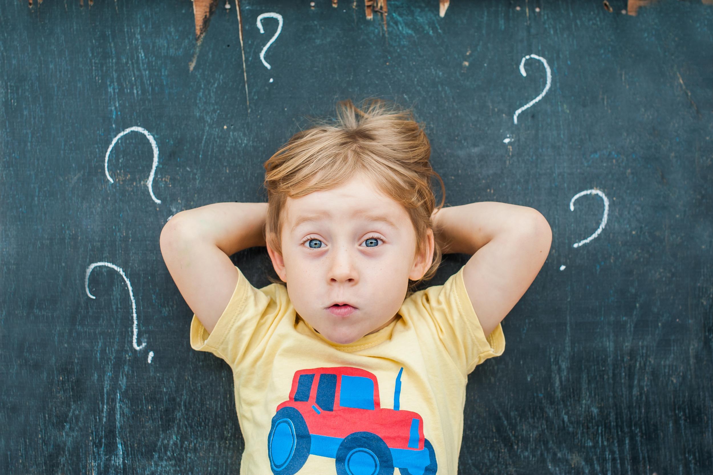 Curious children ask 73 questions each day - many of which parents can ...