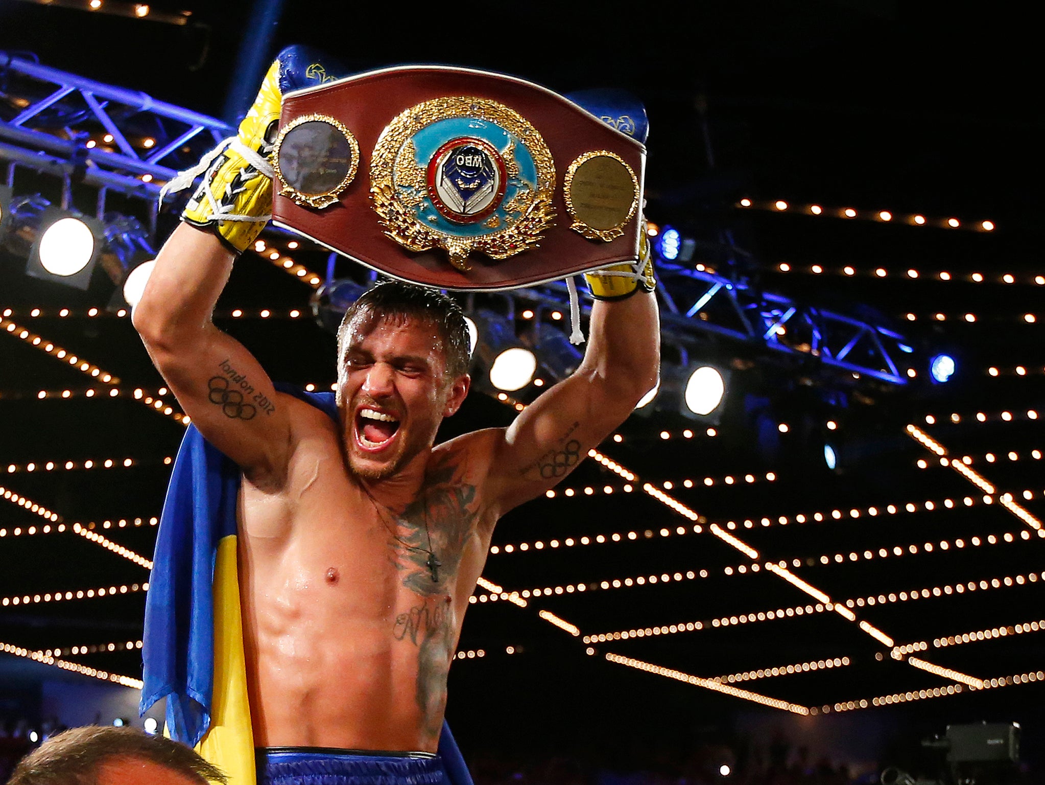 Lomachenko won a world title in just his third fight