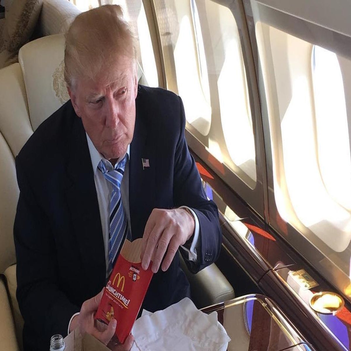 What Donald Trump orders from McDonald's | The Independent | The Independent