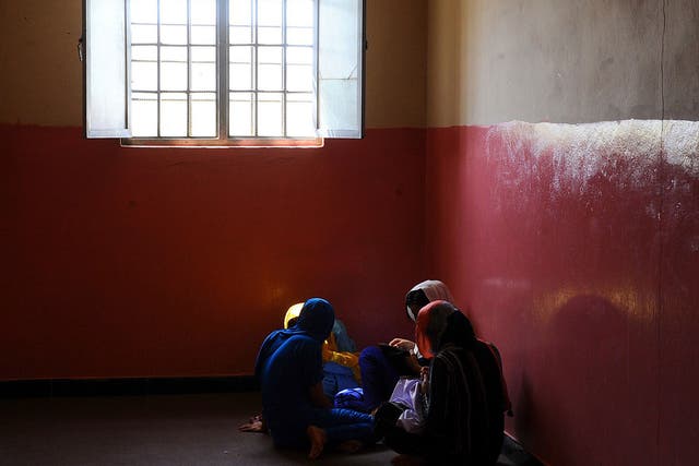 Under Afghan prison policy imprisoned mothers can keep their children with them until they turn 18 [stock image]