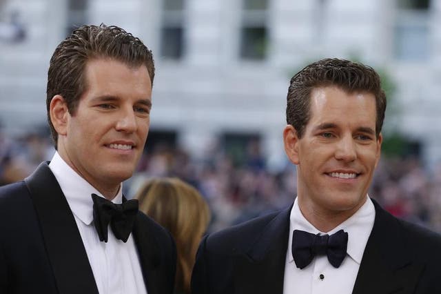 The Winklevoss twins originally bought 120,000 bitcoins in 2012, though no one knows exactly how many they have now