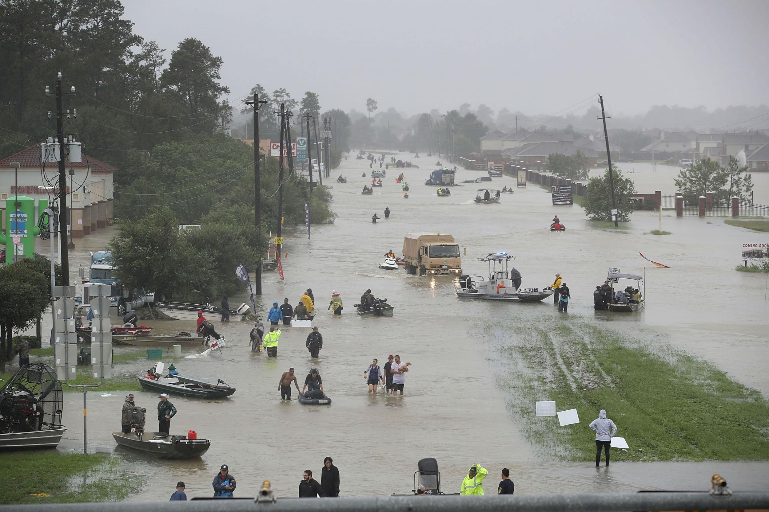 Hurricane Harvey was one of many extreme weather incidents to strike the USA