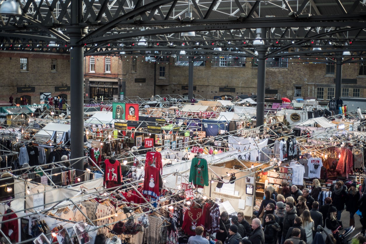 Spitalfields Market offers one-of-a-kind gifts (Getty)