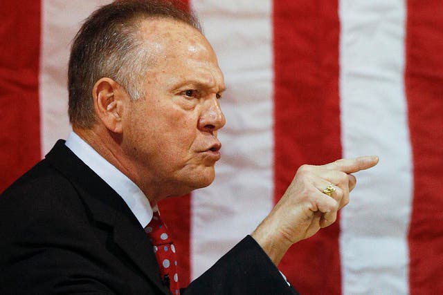 Roy Moore, who President Trump once firmly endorsed, is set to make an announcement in Montgomery, AL later today
