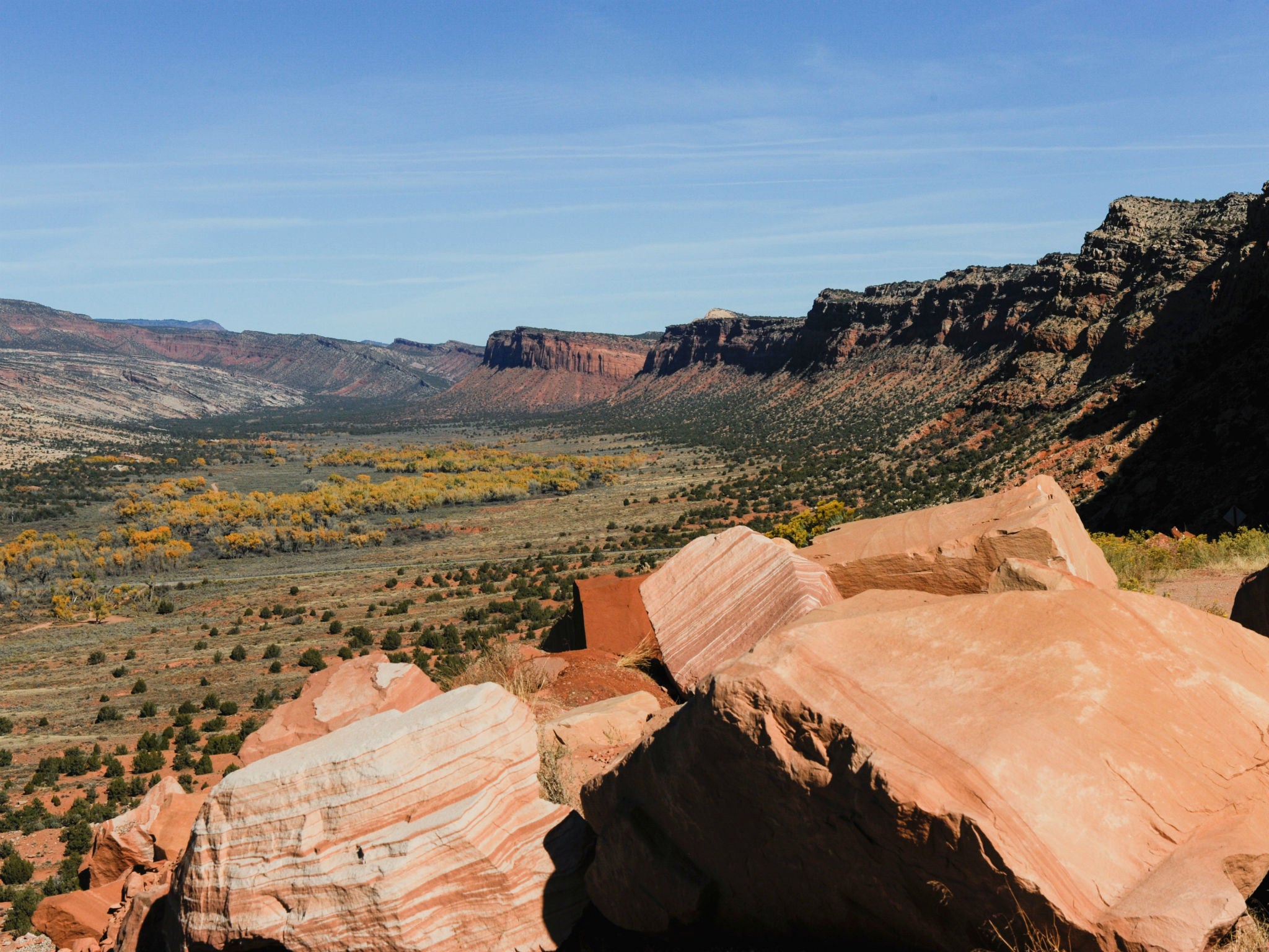 A section of Bears Ears National Monument near Blanding, Utah on October 27, 2017 ( REUTERS/Andrew Cullen)