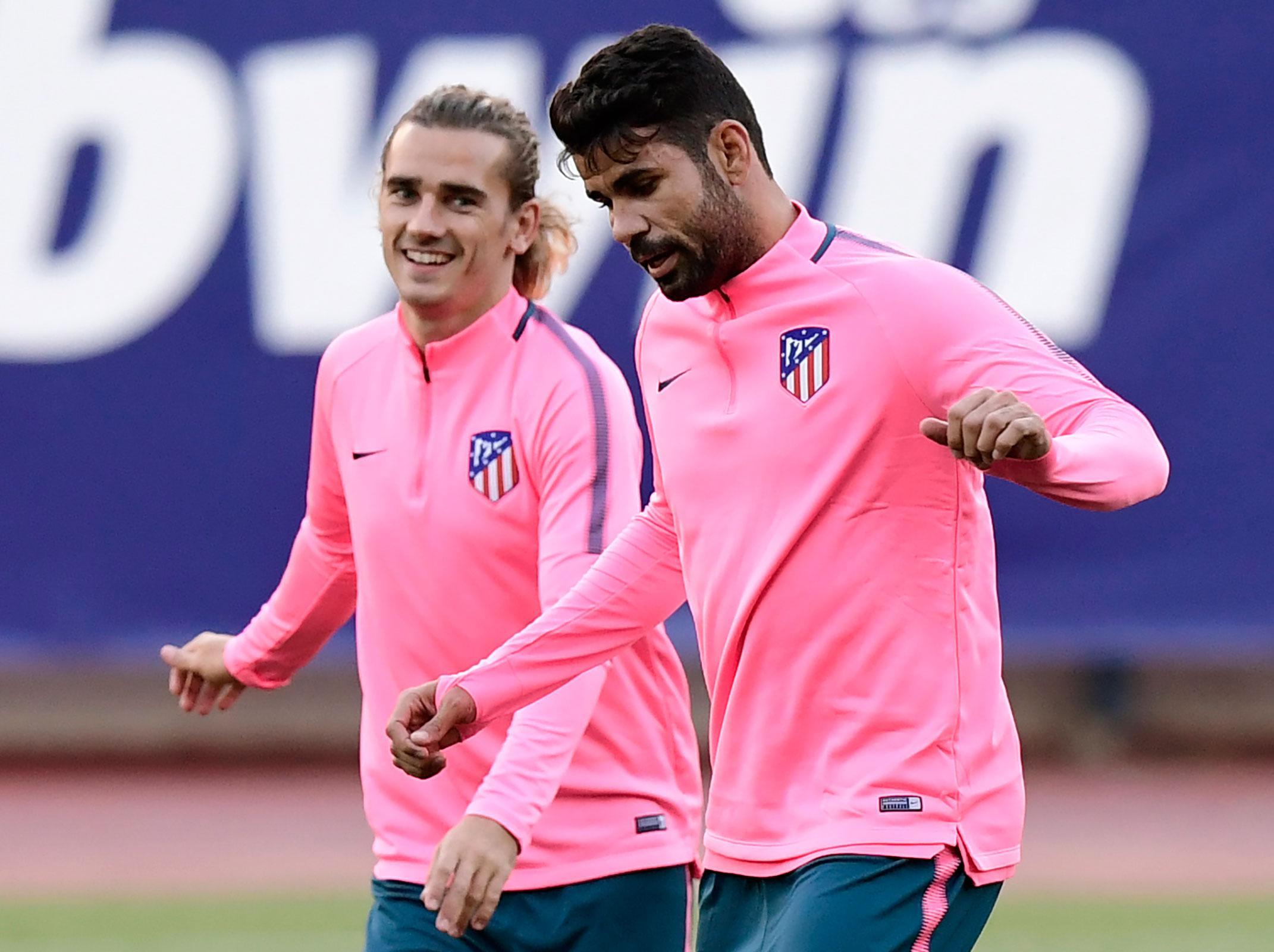 Diego Costa is ineligible to play for Atletico until January