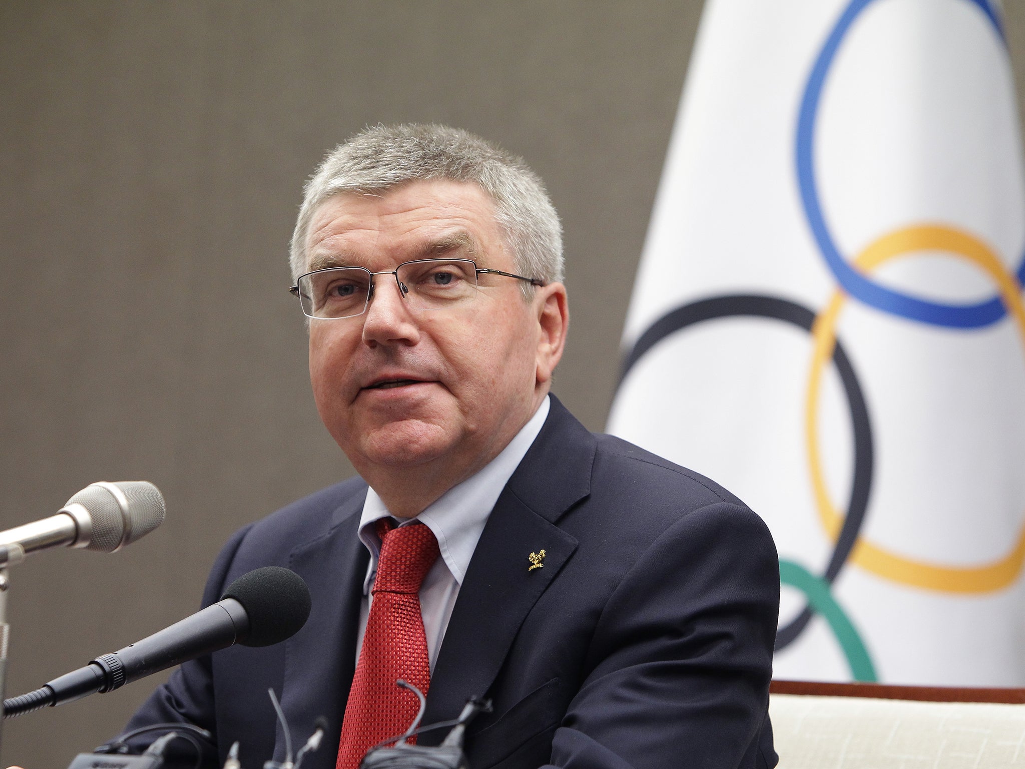 IOC Thomas Bach is expected to announce that Russia will be banned from Pyeongchang 2018