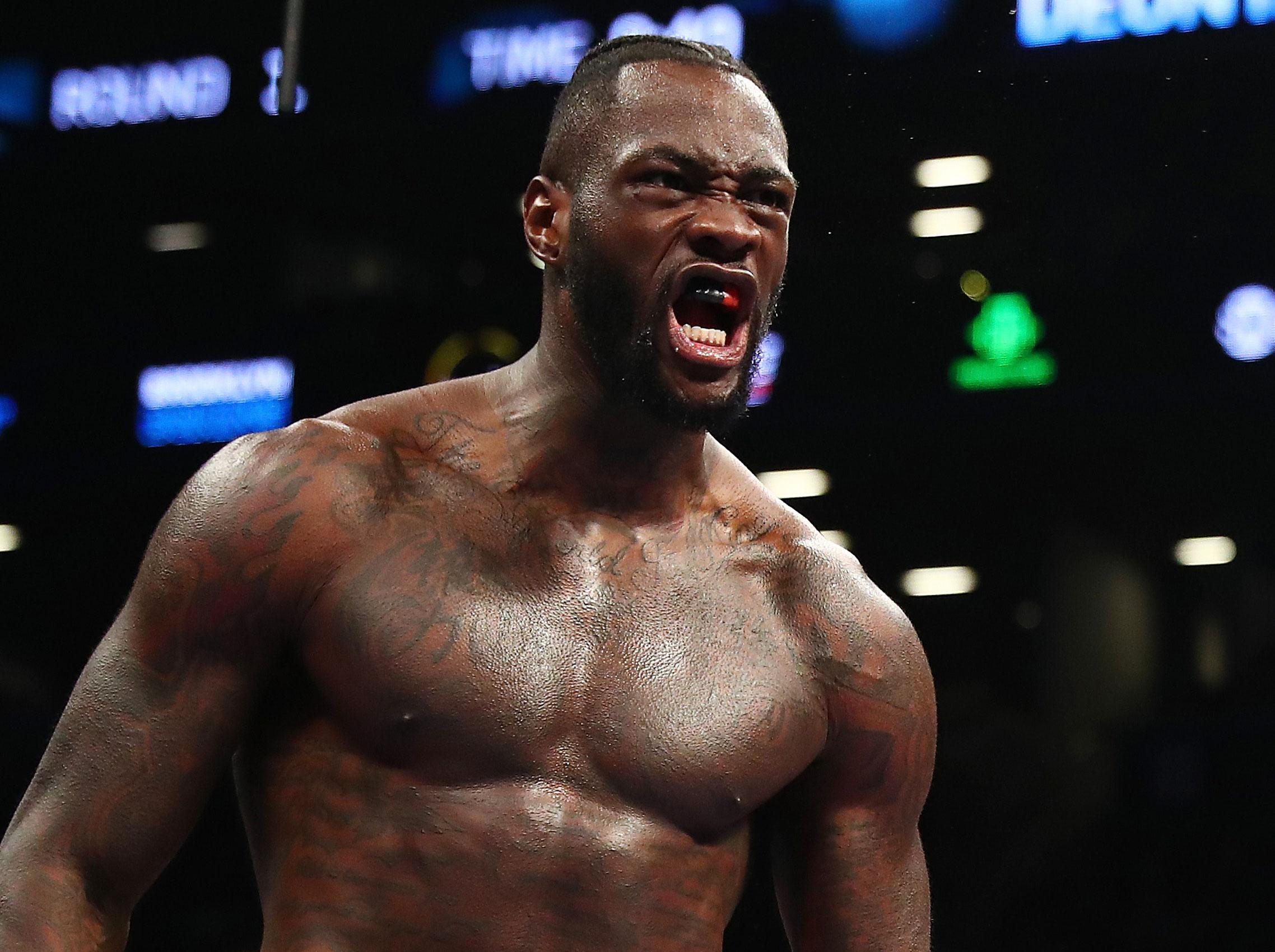 Deontay Wilder believes he would knock Anthony Joshua in the first round