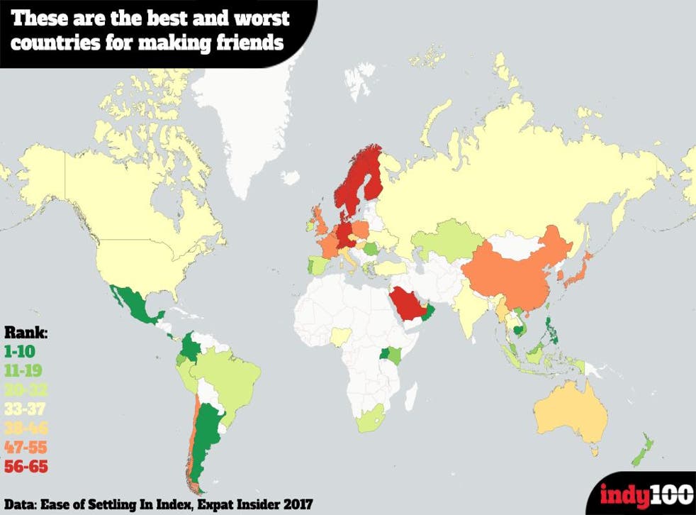 what countries have the worst relationship