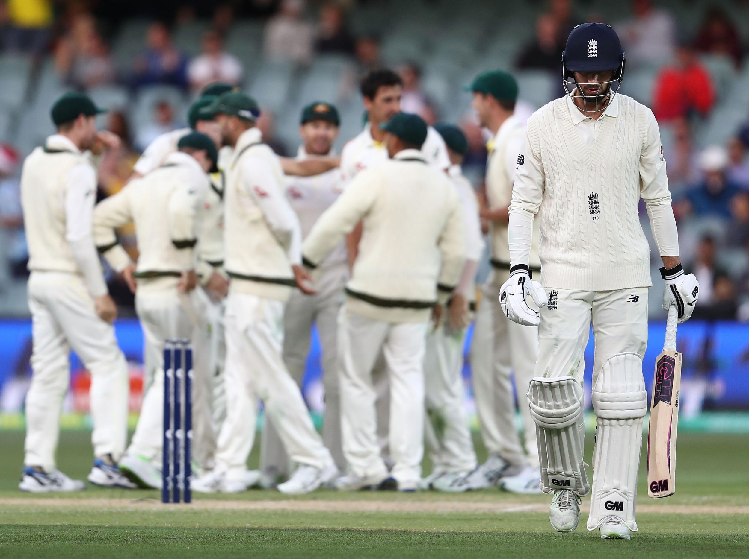 Vince's waft outside the off stump could well be his last Down Under