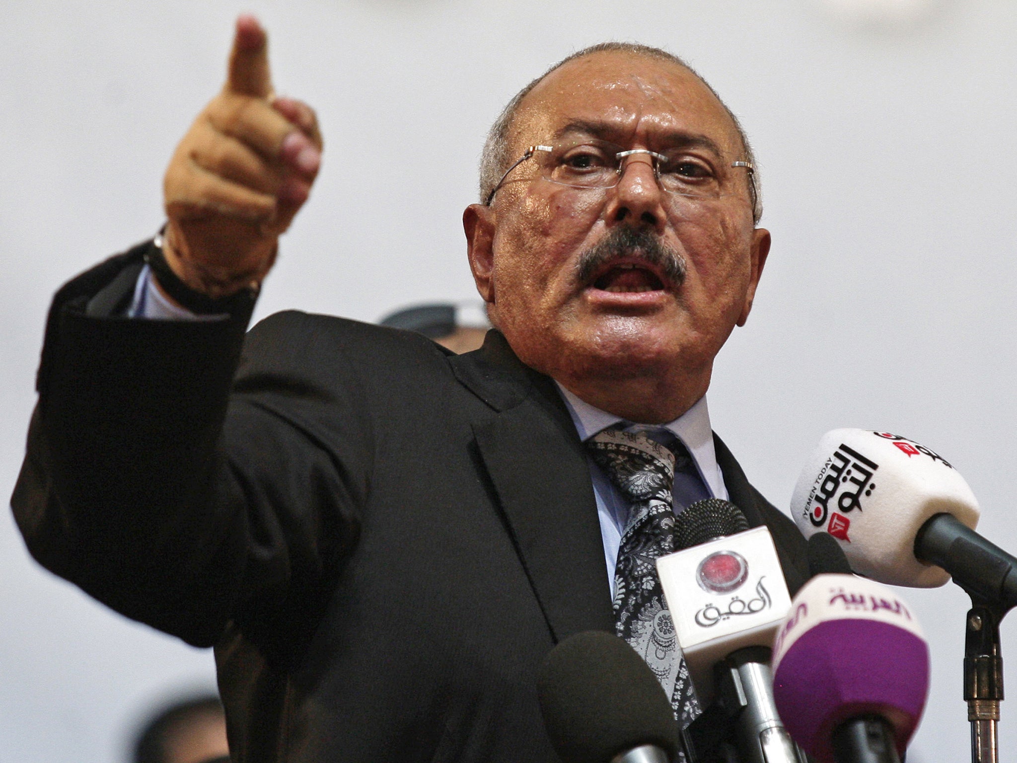 Saleh once described his job as ‘dancing on the heads of snakes’