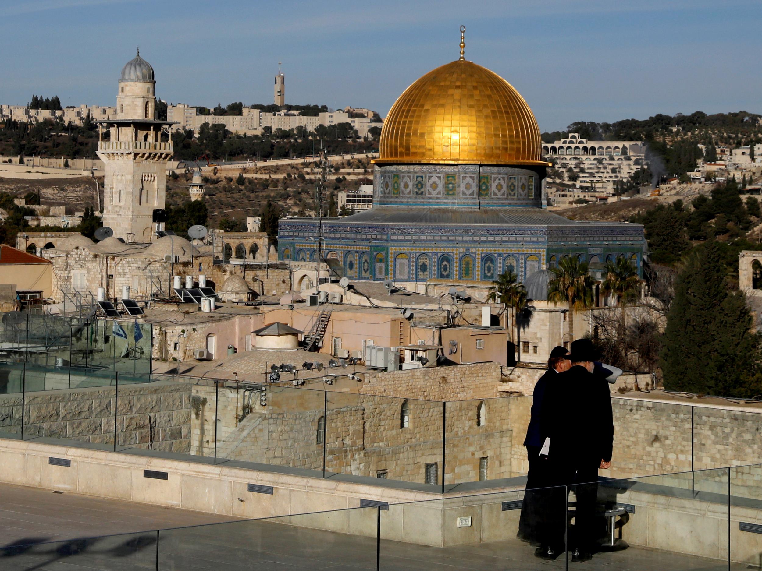 The Dome of the Rock and Jerusalem's Old City