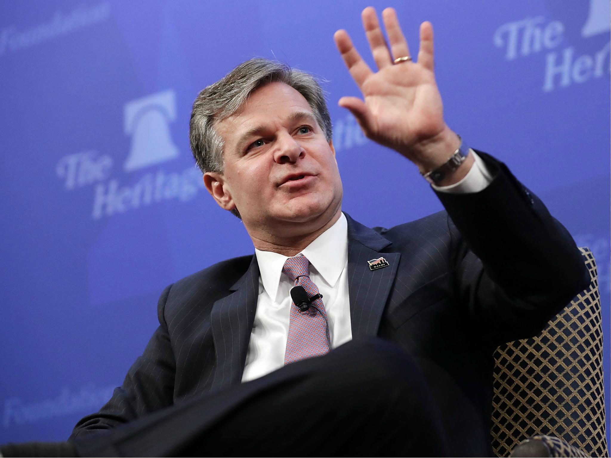 Federal Bureau of Investigation Director Christopher Wray responded to US President Donald Trump's criticism of his agency via an email to bureau staff.