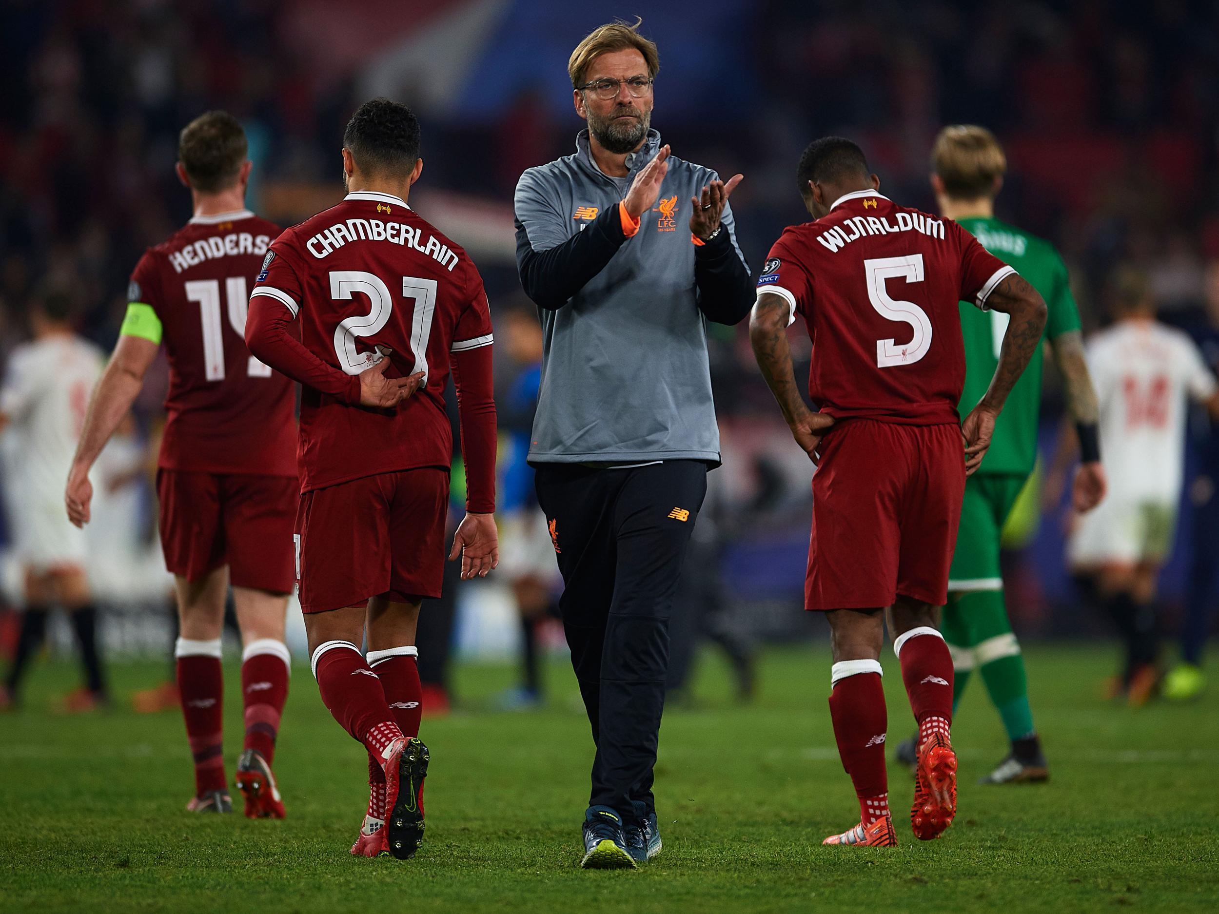 Jürgen Klopp's side will qualify if they avoid defeat to Spartak Moscow at Anfield