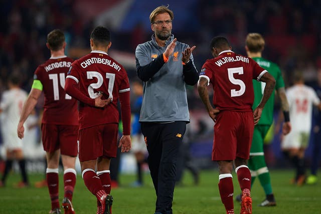 Jürgen Klopp's side will qualify if they avoid defeat to Spartak Moscow at Anfield