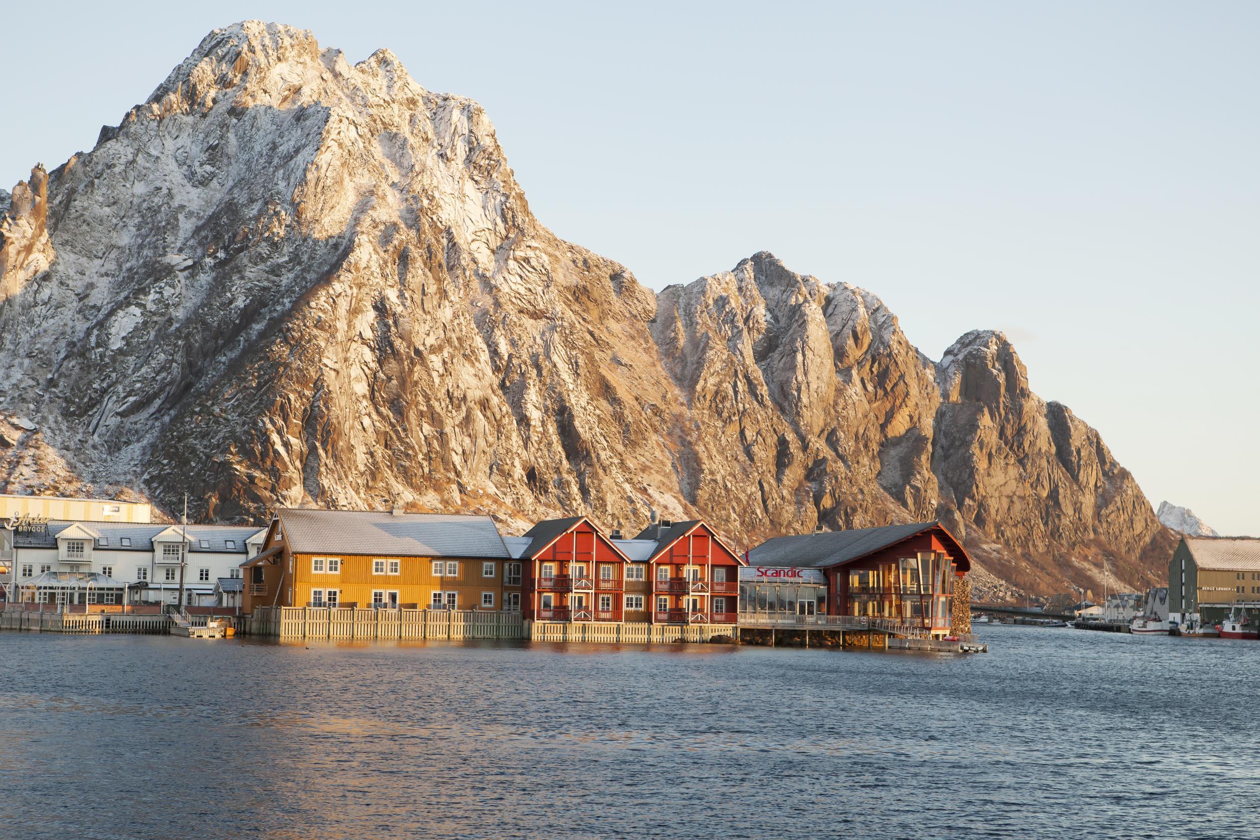 The Scandic Svolvaer is among northern Norway's modern hotels