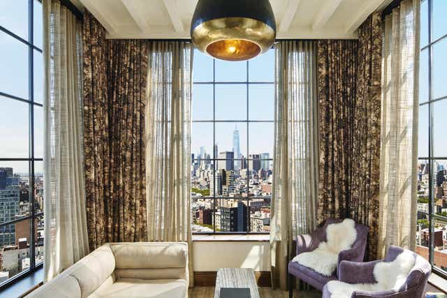 Room with a view: The Skybox at The Ludlow hotel in New York