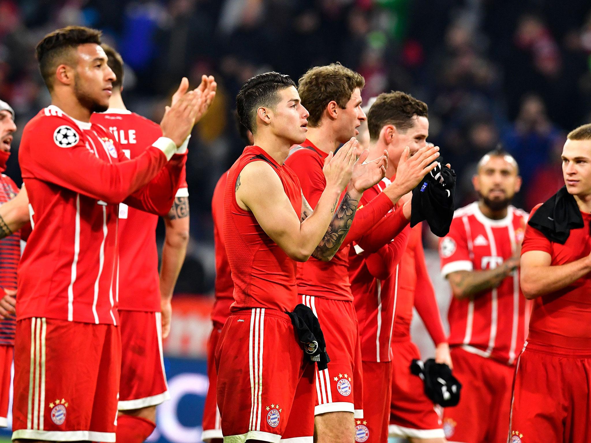 Bayern will be confident of progressing