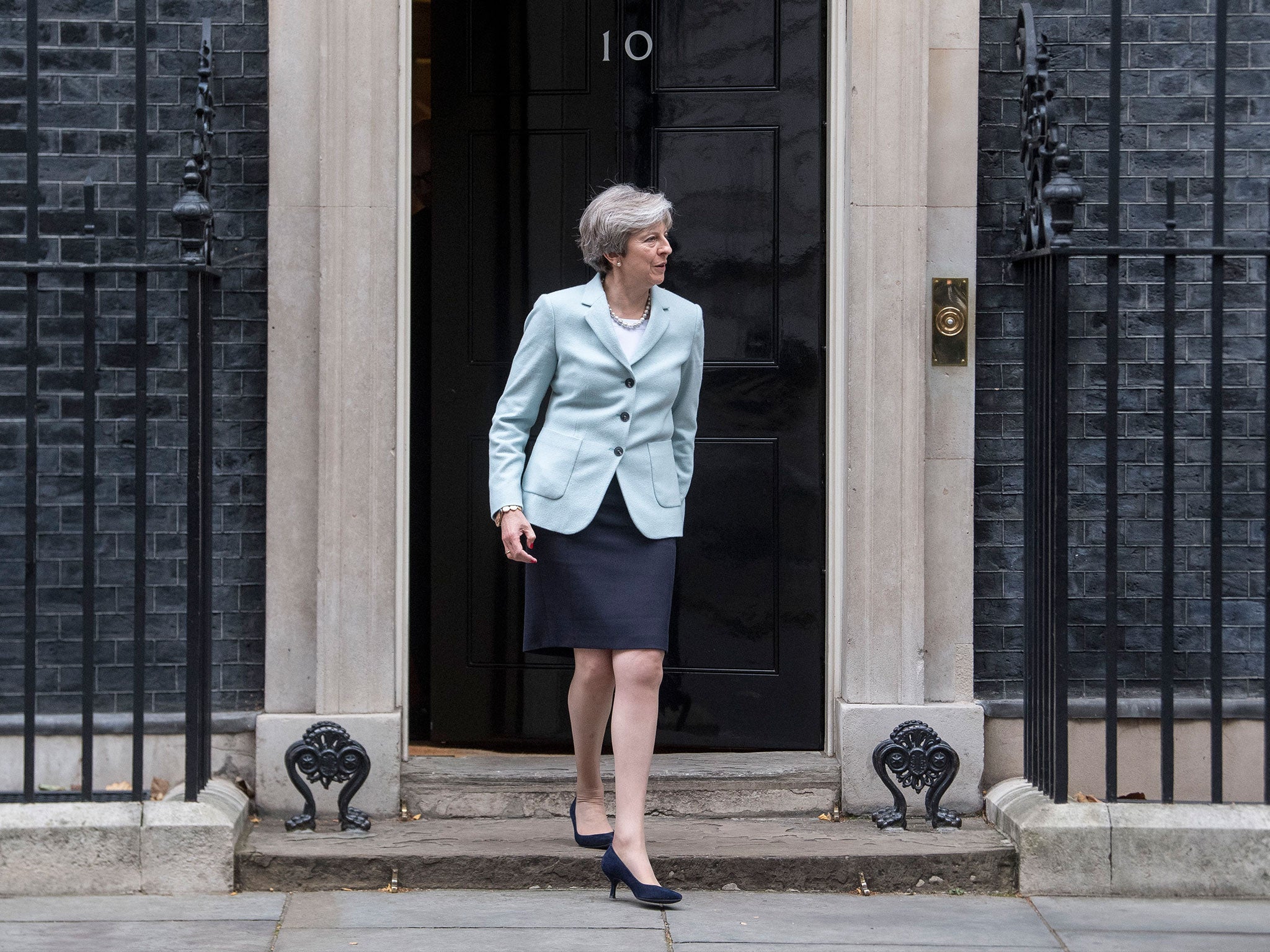 The plot is said to have been targeted at the prime minister while she was inside 10 Downing Street