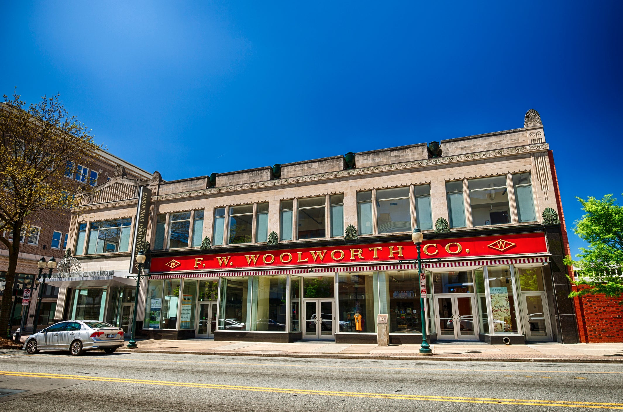 Woolworths, now a museum, was the site of non-violent sit-in protests in 1960