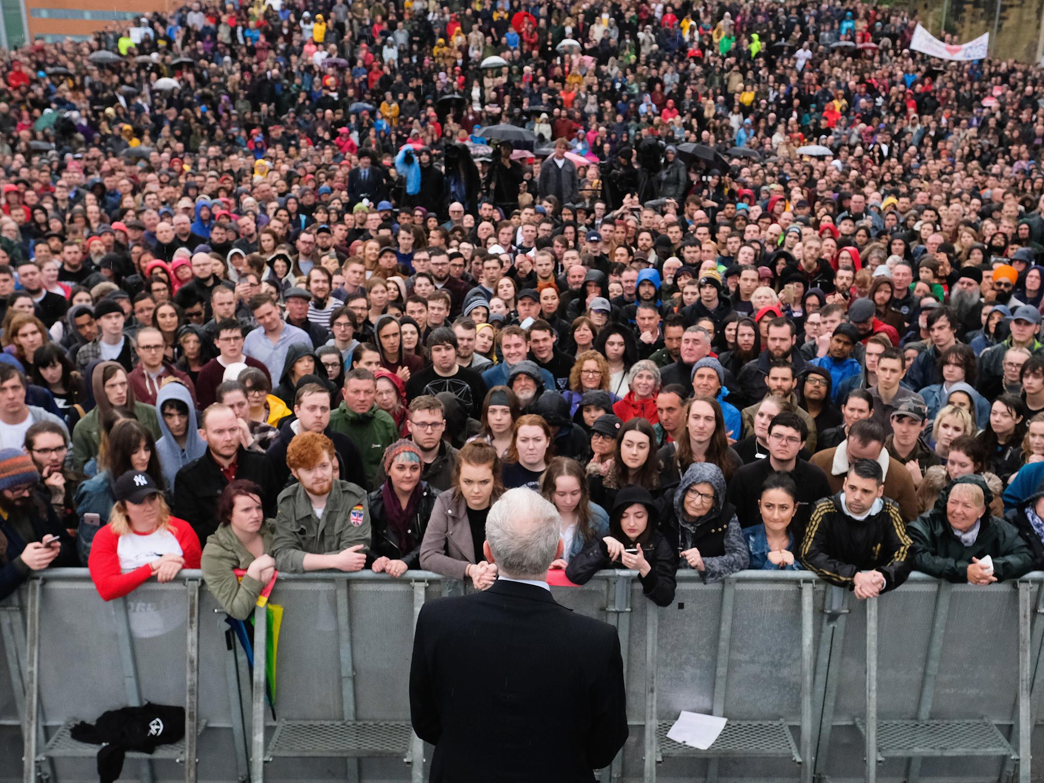 Jeremy Corbyn’s star has continued to rise as Theresa May’s has seemingly plummeted to its political death